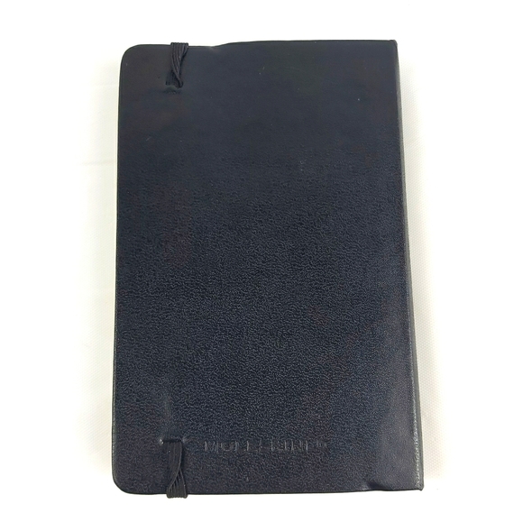 - 2 Moleskine black leather Paris Chicago notebook - Picture 2 of 16